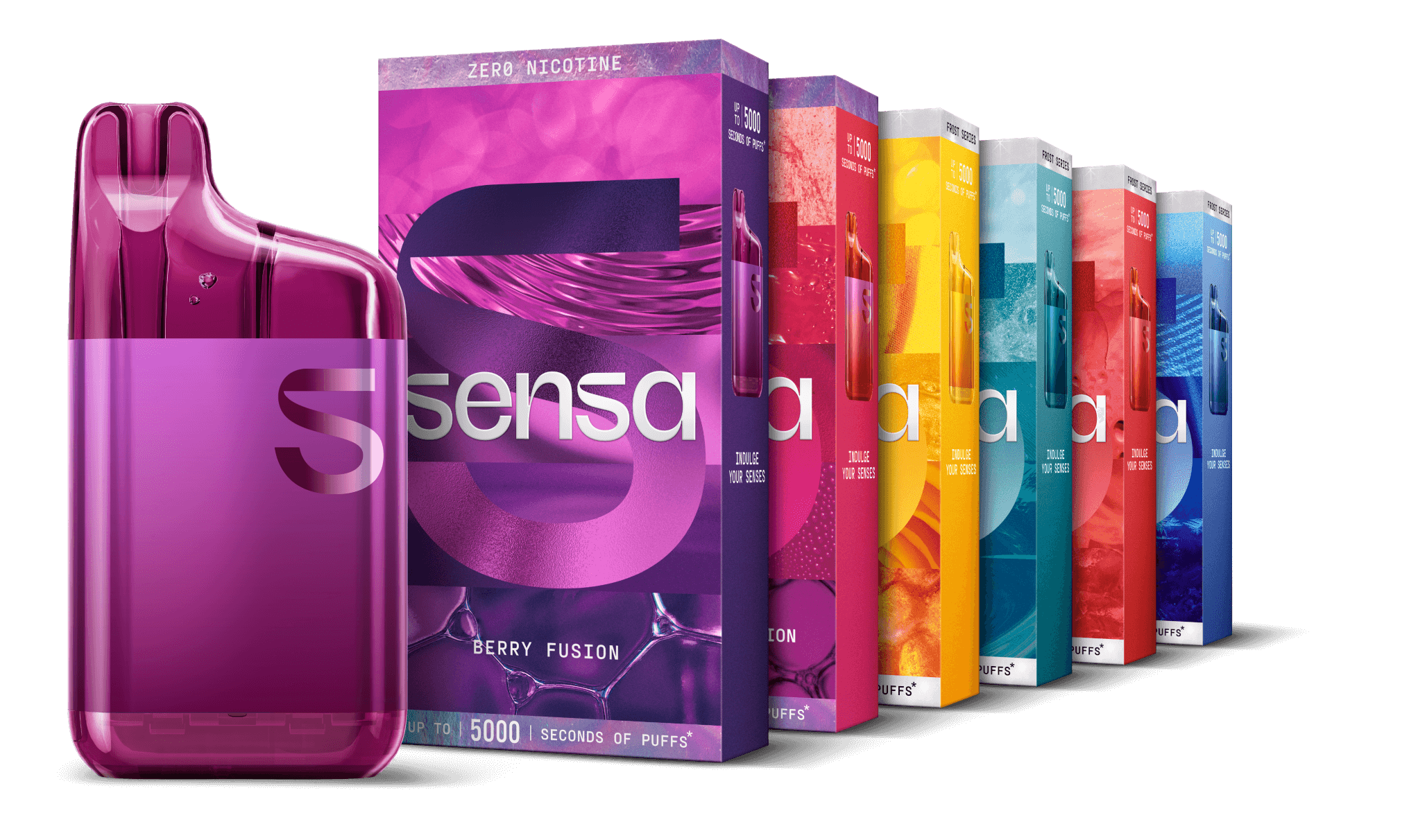 Sensa flavor lineup